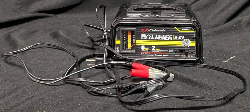 Schumacher Electric Battery Charger - 12v 6A / 12v 2A / 6v 6A - Untested