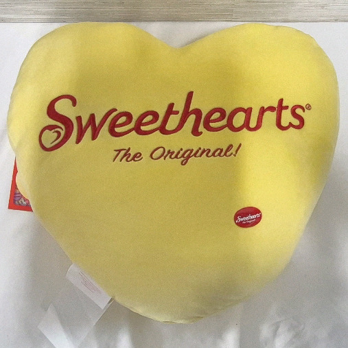 New 17.5" Tall Sweetheart The Original Plush Heart Pillow - Bestie