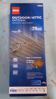 New - RCA Outdoor / Attic Antenna , 75 mile / 120km Range .