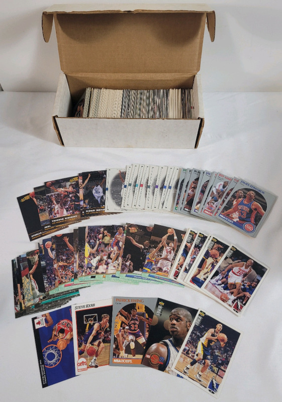 1990 - 1999 NBA Basketball Trading Card Singles , 450+ Trading Cards