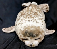 Huge New Spotted Seal Pillow Plush - 38" Long
