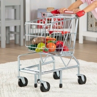 New Melissa & Doug Metal Toy Shopping Cart - Just Like the Real Thing | Retails Over $90