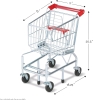 New Melissa & Doug Metal Toy Shopping Cart - Just Like the Real Thing | Retails Over $90 - 2
