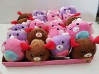20 New 5" assorted mini plush animals (stuffies)