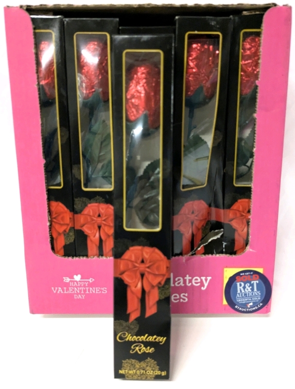 10 New Chocolatey Roses in Individual Gift Boxes - 20g ea | BB 2026/02