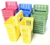 12 New Mini Tote Caddies : Great fit Cutlery, Stationary, Brushes & Toiletries - 6" Tall ea