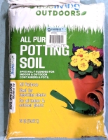 New TrueLiving Outdoors All Purpose Potting Soil for Indoor/Outdoor Plants - 1qt / 15.42L