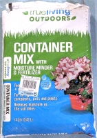 New TrueLiving Outdoors Container Mix with Moisture Minder & Fertilizer - 1qt / 15.42L