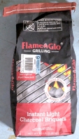 New FLAMEGLO Grilling Instant Light Charcoal Briquets - 11.6lb / 5.26kg
