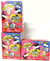 3 New WARHEADS Sour Dippin' Pucker Packs Sour Dipping Sticks with Sour Powder - 22 Packets 8.5g per Box | BB Sept 2026