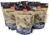6 New Cloud Star DYNAMO DOG Bacon & Cheese Hip & Joint Soft Chew Dog Treats - 396.9g ea | BB Feb 09/2025