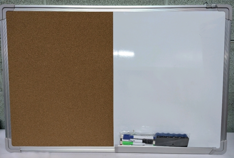 New Navypenguin Dry Erase Board - Cork Board Combo. 30" by 19.5"