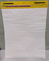 New Post-It Super Sticky Easel Pad. 30 Sheets. 25" by 30" A Few Sheets Creased at Bottom