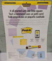 New Post-It Super Sticky Easel Pad. 30 Sheets. 25" by 30"