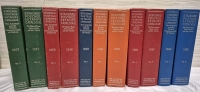 11 Standard Postage & Stamp Catalogues Hardcover 1958 to 1962 - Scott Publicationss Inc., New York The Encyclopadia Philately