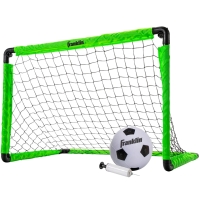 New Franklin Sports 36" Mini Soccer Goal Set, with Inflatable Miniature Soccer Ball, Air Pump