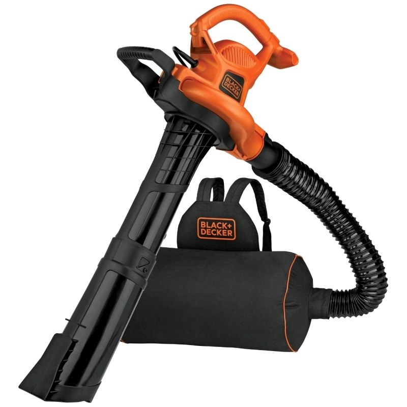 New Black+Decker Corded 3 in 1 Vacpack 12 Amp Blower + Vacuum + Mulcher