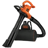 New Black+Decker Corded 3 in 1 Vacpack 12 Amp Blower + Vacuum + Mulcher