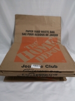 25 New Home Depot Paper Yard Waste Bags