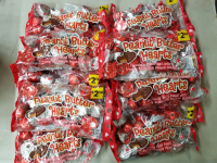 12 8oz bags of Chocolate Peanut Butter Hearts