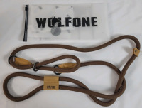 New - Wolfone Double Ended Hand Free Heavy Duty Adjustable Rope Dog Leash .