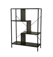 New Hudson Home 4 Tier Bookshelf Soho Collection 31.5"L, 11.8"W & 44.5"H Retails for $199