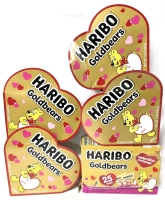 5 New Packs HARIBO Goldbears Gummi Candy : 3x 198g ea + 1 Box of 25x 11.5g Bags