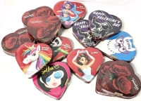 13 New Elmer Chocolates 4-Piece Heart-Shaped Assorted Chocolate Boxes - 45g ea | BB 05/2026