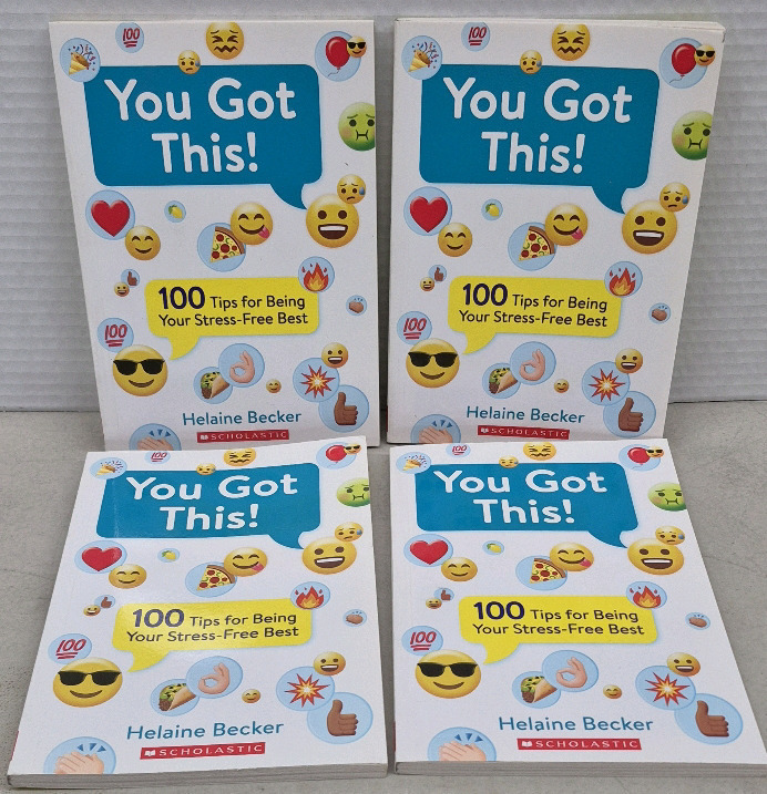 4 New Scholastic Books "You Got This!" By Helaine Becker
