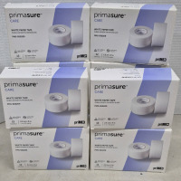 120 New Rolls Primasure Care White Paper Tape Non-Sterile Latex Free Exp 07/2024