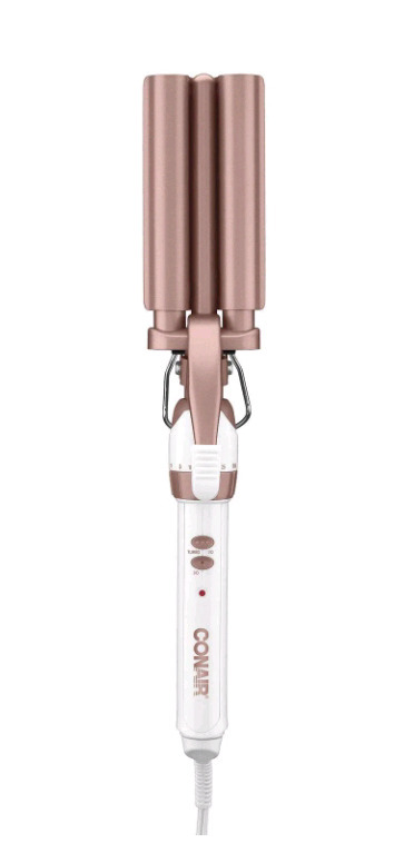 New | Conair Double Ceramic Triple Barrel Waver