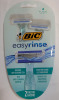 8 New BIC Easy Rinse Razors , 4 Blades w/Pivoting Head . 4-Packs , 2 Per Pack - 2