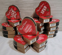 24 New RUSSELL STOVER Heart-Shaped Boxes of Chocolate - 3 Pieces, 43g Each | BB 01Jun/2025