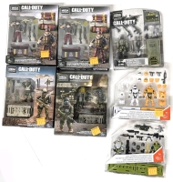 5 New +2 CALL OF DUTY &times; MEGA CONSTRUX : 5&times; Crates + 2&times; Customizer Packs without Backing Cards