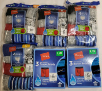 22 New Size Large Boys Hanes Boxers / Briefs . Size Large , Waist 26.5"-29.5"