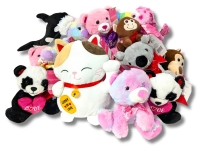 18 New Assorted Soft & Cute Stuffed Animals | 4.5" - 10" Tall