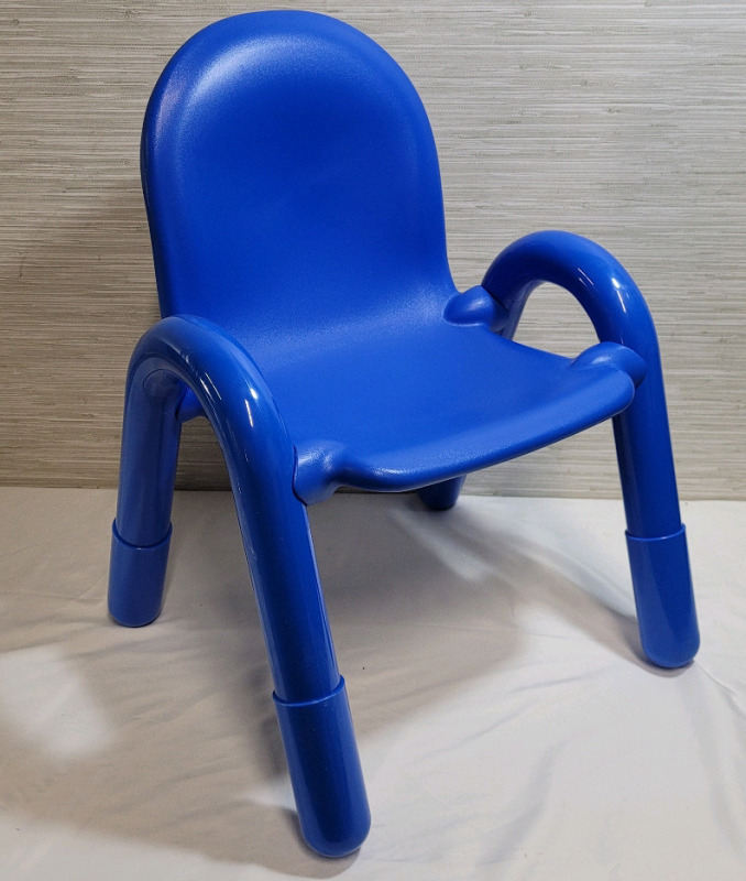 New - Children's Baseline 11" Child Chair , Navy Blue . See Photos for measurements
