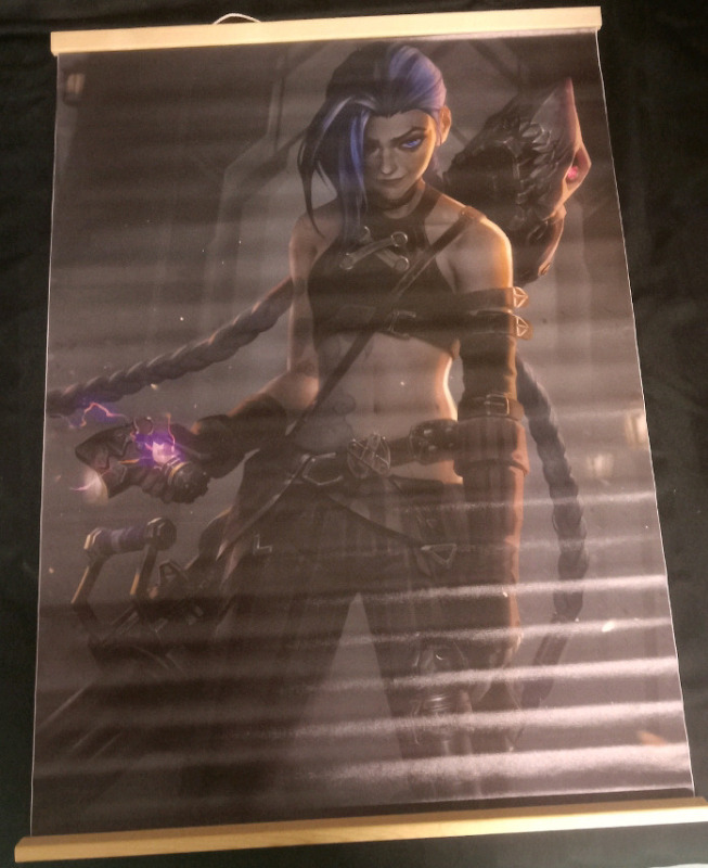 New | Arcane: Jinx Wall Poster | 28" x 20"
