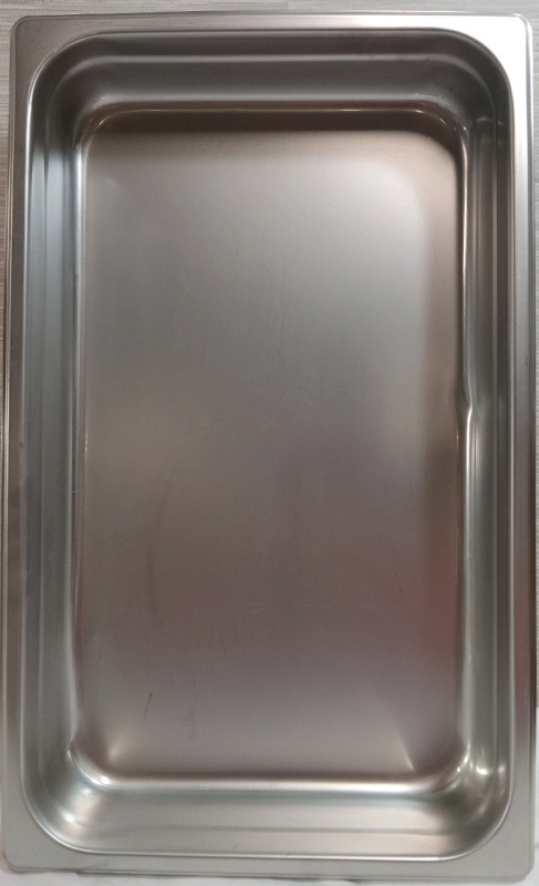 2 As New | Winco Anti-Jam Full Size 1&frac12;" x 8" x 18" Stainless Steel Pan
