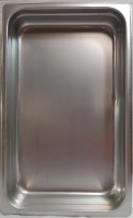 2 As New | Winco Anti-Jam Full Size 1&frac12;" x 8" x 18" Stainless Steel Pan