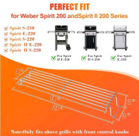 New | 21.5" Warming Grill Rack for Weber spirit 200 grills