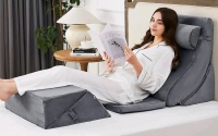 New Homemate 6 Piece Orthopedic Bed Wedge Pillow Set. Retails for $69. 23.5" Wide.