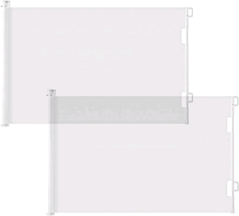 2 New Cumbor Retractable Baby Gates. Up to 55" Wide, 34" High