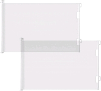 2 New Cumbor Retractable Baby Gates. Up to 55" Wide, 34" High