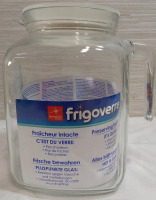 New | Frigoverre 8" x 5" Glass Pitcher