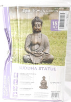 New Alpine Corporation Buddha Statue - Packaging is Noticeably Damaged But Product is Untouched