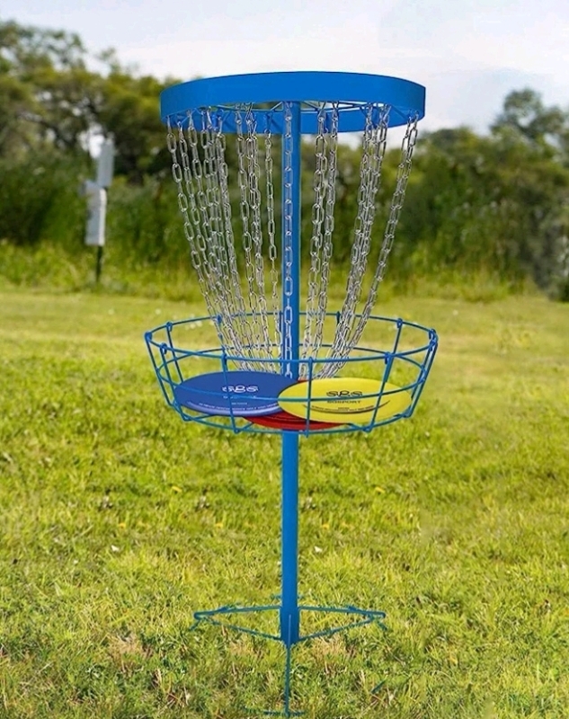 New Regulation Disc Golf Basket by Go Sports + Discs