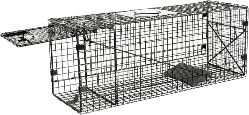 New in Box HumaneWay Easy Up Folding Pro Live Animal Trap for Raccoons + Small Animals - Open Size 10.5" &times; 12.5" &times; 33" | Retails Over $50!