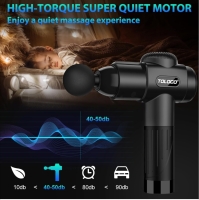 As New in Box: Toloco Percussion Massage Gun EM26 - 9.06 x 9.84"