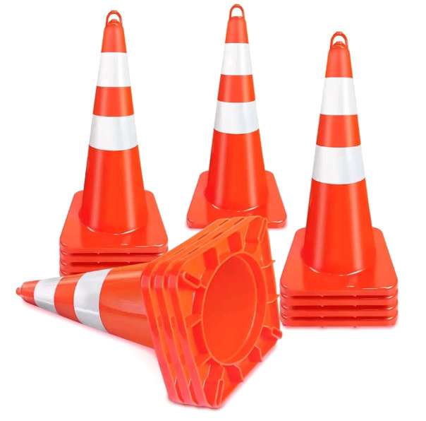 12 New In Box | 28" Tall Traffic Cones / Saftey Construction Cones | * Retails $500+ *